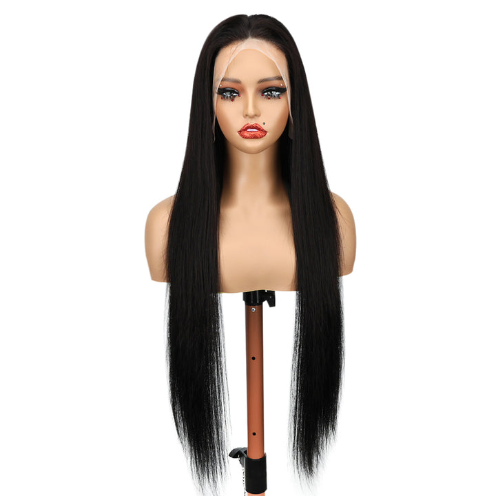 Kinnis Straight 13x4 Lace Front Wig HD Transparent Lace Human Hair Wigs For Women