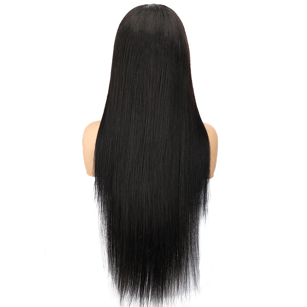 Kinnis Straight Hair 13x6 HD Lace Front Wig Pre Plucked Real HD Lace Human Hair Wig