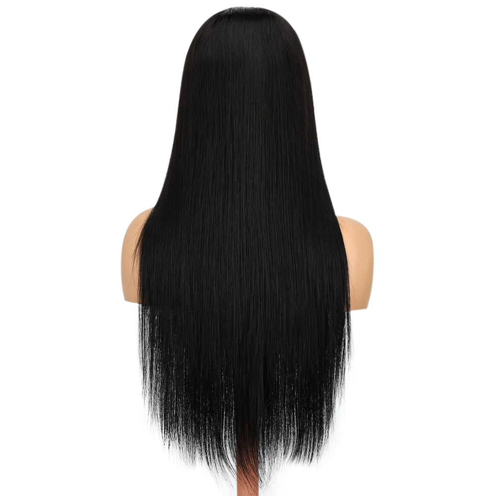 Kinnis Pre-Cut HD Glueless Wig Straight Wig 4x4 Lace Closure Human Hair Wig