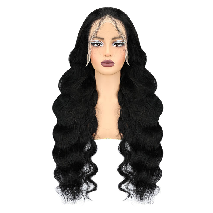 Kinnis Body Wave 13x4 HD Lace Front Wigs Pre Plucked Glueless HD Lace Frontal Wigs Natural Hairline