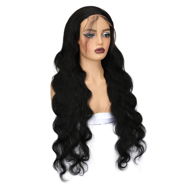 Kinnis Body Wave 4x4 HD Lace Closure Wigs Glueless Virgin Human Hair Wig