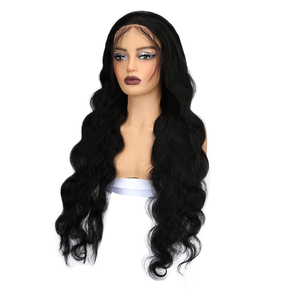 Kinnis Body Wave 4x4 HD Lace Closure Wigs Glueless Virgin Human Hair Wig