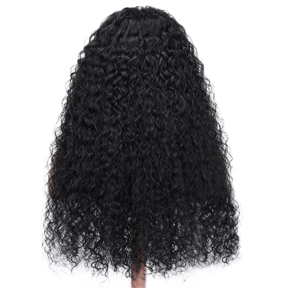 Kinnis 13x6 Full HD Lace Frontal Jerry Curly Pre-plucked Hairline Human Hair Wig