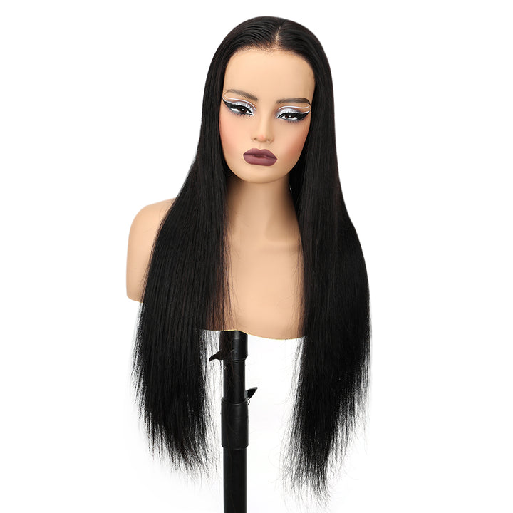 Kinnis 7x5 Glueless Wear Go Straight Ready To Go HD Lace Wig Human Hair Wig